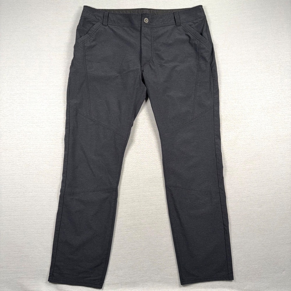 Kuhl Deceptr Pants Mens Size 38x32 Raven Nylon Spandex Polyester Straight